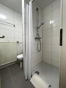 Koupelna v ubytování Zentrales City-Studio in Mannheimer Innenstadt