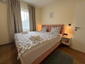 Postel nebo postele na pokoji v ubytování Villa Luna + 20 fotografií