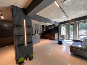 Kuchyň nebo kuchyňský kout v ubytování Hotel Voyager