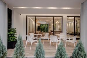 Χώρος καθιστικού στο Yong Li Hotel