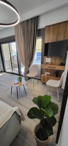 Posezení v ubytování Casa di Bello