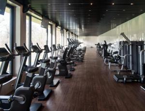 Fitness centrum a/nebo fitness zařízení v ubytování Spa Hotel Terme