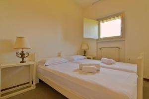 Ένα ή περισσότερα κρεβάτια σε δωμάτιο στο Lalla al Lago Pool - Access, Parking, Lake Views