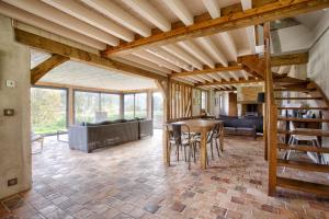 Posezení v ubytování La Maison des Muses