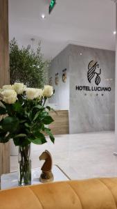 Vstupní hala nebo recepce v ubytování Hotel Luciano