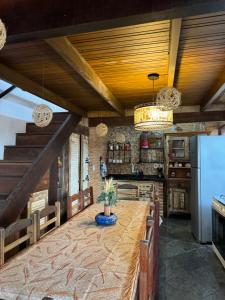 Kuchyň nebo kuchyňský kout v ubytování Casa Férias Arraial Do Cabo - Caminho do Mar Hospedagem