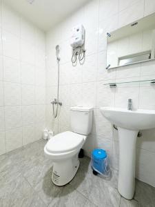 Koupelna v ubytování 逢甲玖壹住宿 Fengjia 91 house