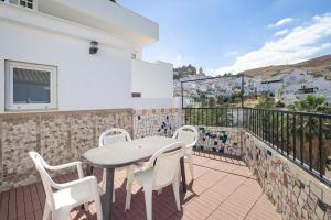 Balkón nebo terasa v ubytování Casa Rural Entrecaminos