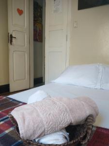 Cama ou camas em um quarto em Guanaaní Hostel