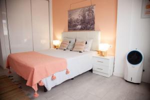Posteľ alebo postele v izbe v ubytovaní Casa Molokai