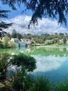 a view of a large body of water at 2 pièces, moderne et lumineux avec piscine en résidence privée in Villeneuve-Loubet