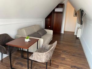 TV a/nebo společenská místnost v ubytování Hotel Vila Zeus + 37 fotografií