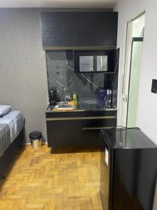 Postel nebo postele na pokoji v ubytování Flats SP Vila Olímpia