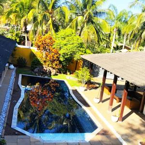 Κήπος έξω από το A Casa do Sol Ilhabela
