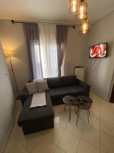 Televízia a/alebo spoločenská miestnosť v ubytovaní cozy apartment