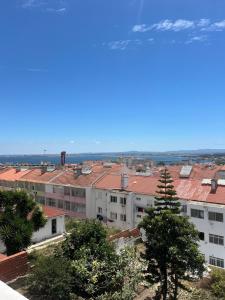 a view from the roof of a building at Estrela da Almada Mascarenhas in Almada