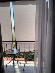 Balkón alebo terasa v ubytovaní Apartman Hrusta Crikvenica