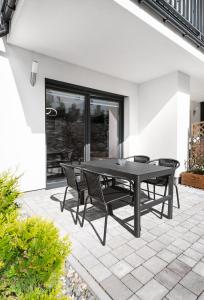 Sân trong/khu vực ngoài trời tại Apartament Stacja Wisła