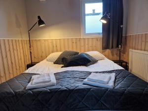 Letto o letti in una camera di Toftastrand Hotell