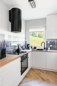 Nhà bếp/bếp nhỏ tại Apartament Stacja Wisła