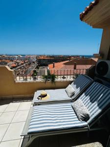Balkón nebo terasa v ubytování Almerimar Porto Fino - Appartement de luxe, vue mer