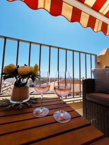 Balkón nebo terasa v ubytování Almerimar Porto Fino - Appartement de luxe, vue mer