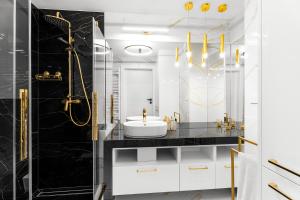 Phòng tắm tại Apartament Stacja Wisła