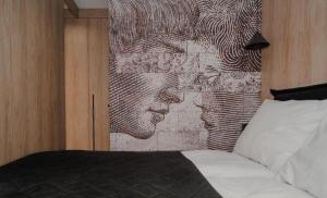 Posteľ alebo postele v izbe v ubytovaní Gdańsk Nadmotławie Apartments City Centre Sauna & Gym