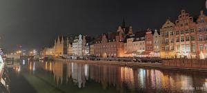 Výhľad na mesto Gdansk alebo výhľad na mesto priamo z apartmánu