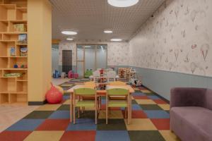 Posedenie v ubytovaní Gdańsk Nadmotławie Apartments City Centre Sauna & Gym
