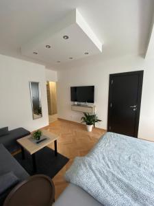 TV a/nebo společenská místnost v ubytování Vist 2 apartment