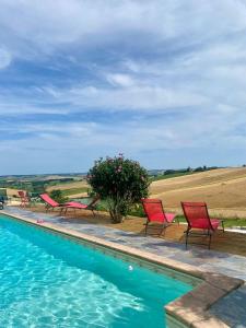 The swimming pool at or close to Maison d'HÔTES LA FEZENDES