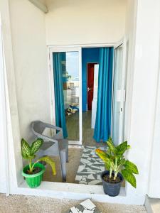 Istumisnurk majutusasutuses Ithaa Seaview