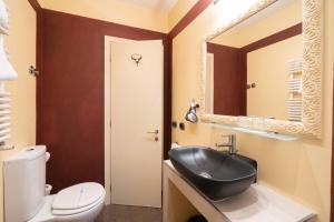 Koupelna v ubytování Hotel Manzoni Wellness&Spa