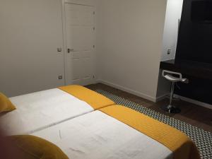 
Cama o camas de una habitación en Hotel Campoblanco
