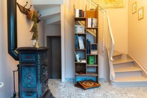 Knihovna v bed and breakfast