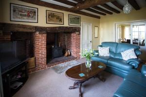 A seating area at Sidney House Farm 