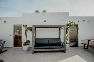 Un lugar para sentarse en Itzamna luxury condos whit ocean viewpool