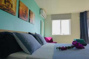 Posezení v ubytování Blue Bay Beach Villas & Apartments