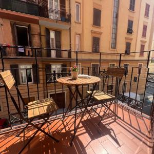 Balkón nebo terasa v ubytování Sunrise Rooms