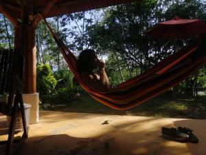 入住Hostal La Cabaña的客人