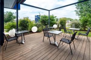 Balkón nebo terasa v ubytování Best Western Colmar Expo