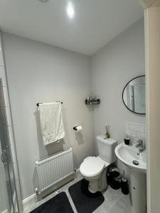 Koupelna v ubytování Modern Double & Single Room with Cozy Vibes Athy