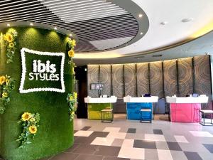Posezení v ubytování ibis Styles Tokyo Bay