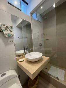 Ένα μπάνιο στο Bivis beach flat