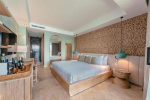 Letto o letti in una camera di The Brown, Guatape, Autograph Collection