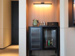 IntercityHotel Wuhan Nanhu Huanong廚房或簡易廚房