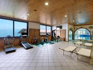 Fitness centrum a/nebo fitness zařízení v ubytování Hotel Residence Panorama La Forca, GTSGroup