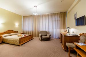 Postel nebo postele na pokoji v ubytování Daina Jurmala Beach Hotel