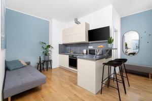 Kuchyň nebo kuchyňský kout v ubytování Enjoy Downtown Boutique Apartments #12 by Goodnite cz